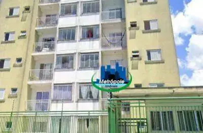 Apartamento com 2 dormitórios à venda, 49 m² por r$ 340.000,00 - água chata - guarulhos/sp