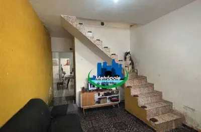 Sobrado com 3 dormitórios à venda, 73 m² por r$ 420.000,00 - jardim bela vista - guarulhos/sp