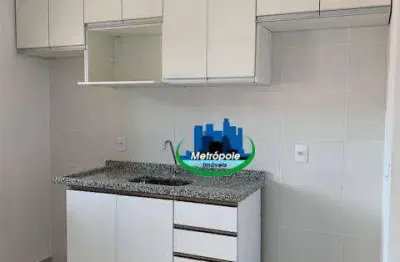 Apartamento com 2 dormitórios para alugar, 45 m² por r$ 2.648,00/mês - vila galvão - guarulhos/sp