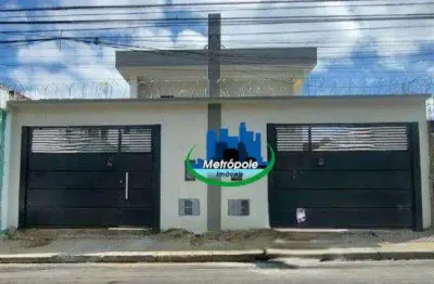 Sobrado com 3 dormitórios à venda, 87 m² por r$ 650.000,00 - jardim são joão - guarulhos/sp