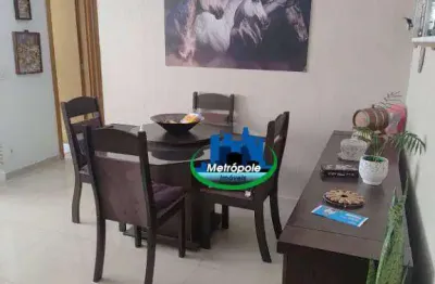 Apartamento com 2 dormitórios à venda, 56 m² por r$ 410.000 - jardim nova taboão - guarulhos/sp