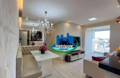 Apartamento com 2 dormitórios à venda, 56 m² por r$ 450.000 - vila galvão - guarulhos/sp