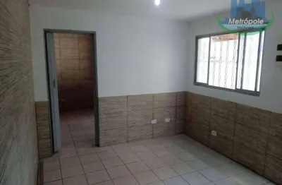 Casa com 1 dormitório para alugar, 40 m² por r$ 1.225,00/mês - parque santos dumont - guarulhos/sp