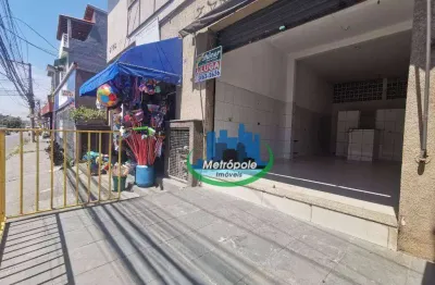 Salão para alugar, 40 m² por r$ 2.234,84/mês - cocaia - guarulhos/sp