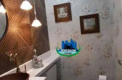 Apartamento com 4 dormitórios à venda, 122 m² por r$ 1.400.000 - jardim flor da montanha - guarulhos/sp