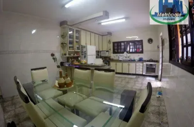 Sobrado com 3 dormitórios, 200 m² - venda por r$ 700.000,00 ou aluguel por r$ 3.500,00/mês - jardim nova taboão - guarulhos/sp