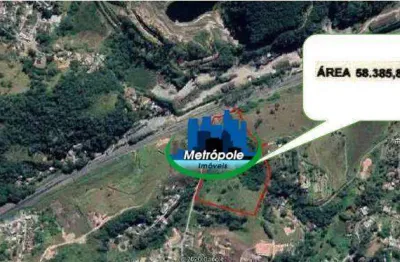 Área à venda, 58500 m² por r$ 50.000.000,00 - portão - arujá/sp