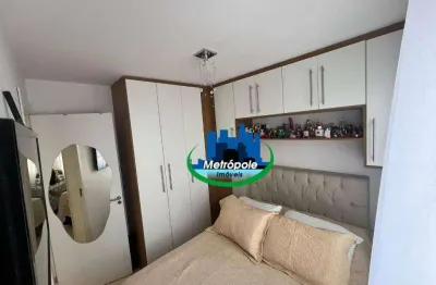 Apartamento com 2 dormitórios à venda, 48 m² por r$ 350.000,00 - jardim las vegas - guarulhos/sp