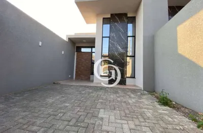 Casa com 3 dormitórios à venda, 74 m² por r$ 435.000,00 - esmeralda - cascavel/pr