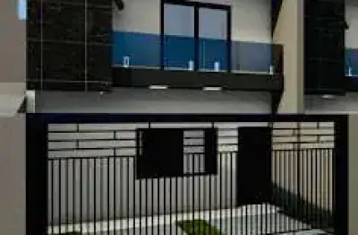 Sobrado com 3 dormitórios à venda, 93 m² por r$ 429.000,00 - esmeralda - cascavel/pr