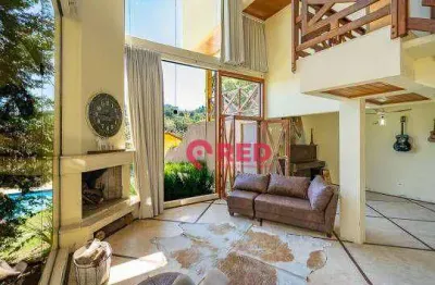 Casa com 4 dormitórios à venda, 600 m² por r$ 1.900.000,00 - quebec ville - são roque/sp