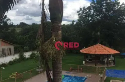 Chácara com 2 dormitórios à venda, 5000 m² por r$ 950.000,00 - monte libano - araçoiaba da serra/sp