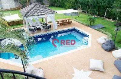 Casa com 4 dormitórios à venda, 380 m² por r$ 2.500.000,00 - condomínio village castelo - itu/sp