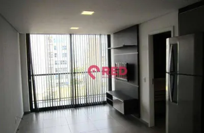 Studio com 1 dormitório para alugar, 50 m² por r$ 3.320,00/mês - edifício jk studio - sorocaba/sp
