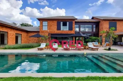 Casa com 6 quartos à venda, 1000 m² por r$ 36.000.000 - fazenda boa vista - porto feliz/sp