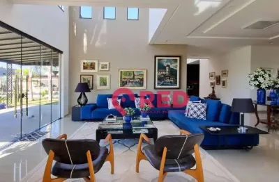 Sobrado com 4 quartos à venda, 940 m² por r$ 10.500.000 - condomínio fazenda alvorada - porto feliz/sp