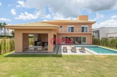 Casa com 5 quartos à venda, 448 m² por r$ 5.500.000 - condomínio fazenda alvorada - porto feliz/sp