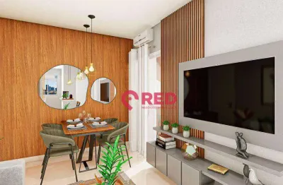 Apartamento com 2 dormitórios à venda, 48 m² por r$ 250.000,00 - chácaras reunidas são jorge - sorocaba/sp