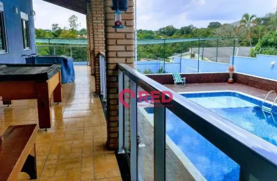 Chácara com 5 quartos à venda, 1250 m² por r$ 950.000 - monte bianco - araçoiaba da serra/sp