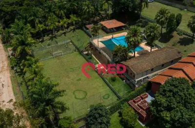 Chácara com 7 dormitórios à venda, 5000 m² por r$ 2.700.000,00 - recanto dos palmares - atibaia/sp
