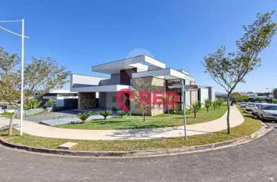 Casa com 4 dormitórios à venda, 566 m² por r$ 5.980.000,00 - jardim residencial saint patrick - sorocaba/sp