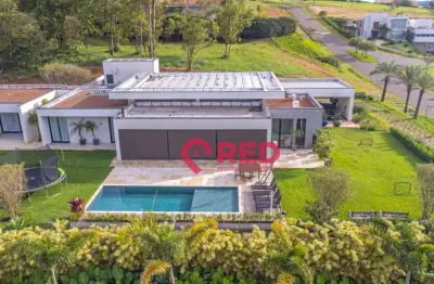 Casa com 5 quartos à venda, 557 m² por r$ 9.800.000 - condomínio terras de são josé ii - itu/sp