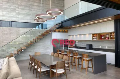 Sobrado com 4 quartos à venda, 450 m² por r$ 7.393.000 - residencial porto são pedro - porto feliz/sp