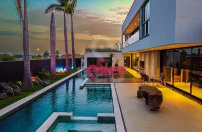 Casa com 4 dormitórios à venda, 643 m² por r$ 6.000.000,00 - residencial saint patrick - sorocaba/sp