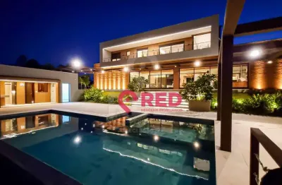 Casa com 7 quartos à venda, 825 m² por r$ 18.000.000 - condomínio terras de são josé ii - itu/sp