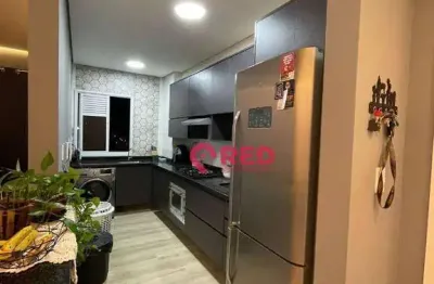 Apartamento com 2 dormitórios à venda, 62 m² por r$ 350.000,00 - residencial lírios - sorocaba/sp