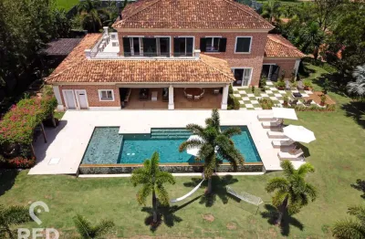 Casa com 5 quartos à venda, 710 m² por r$ 17.600.000 - condomínio haras larissa - monte mor/sp