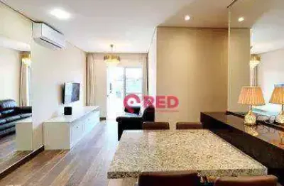 Apartamento com 2 dormitórios à venda, 77 m² por r$ 560.000,00 - jardim santa rosália - sorocaba/sp