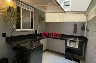 Apartamento com 2 dormitórios à venda, 77 m² por r$ 300.000,00 - caguassu - sorocaba/sp