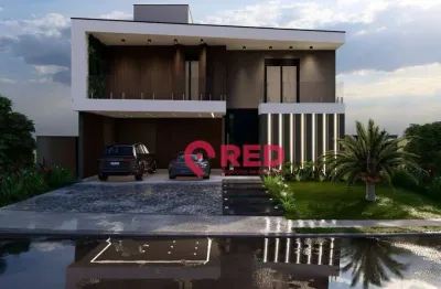 Sobrado com 4 dormitórios à venda, 355 m² por r$ 3.480.000,00 - alphaville nova esplanada - votorantim/sp