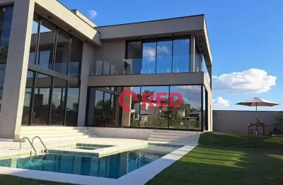 Sobrado com 5 dormitórios à venda, 426 m² por r$ 4.590.000,00 - alphaville nova esplanada - votorantim/sp
