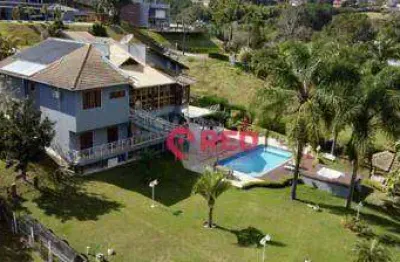 Sobrado com 5 dormitórios à venda, 600 m² por r$ 2.500.000,00 - condomínio jardim das palmeiras - bragança paulista/sp