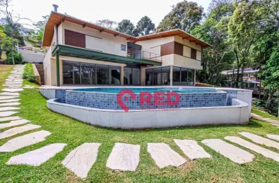 Casa com 5 quartos, 536 m² - venda por r$ 6.500.000 ou aluguel por r$ 23.000/mês - condomínio porto de ibiúna - ibiúna/sp