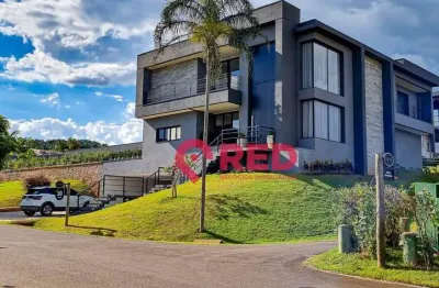 Sobrado com 5 quartos à venda, 900 m² por r$ 7.900.000 - condomínio fazenda serrazul - itupeva/sp