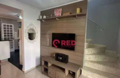 Sobrado com 2 dormitórios à venda, 116 m² por r$ 530.000,00 - condomínio villa flora - votorantim/sp