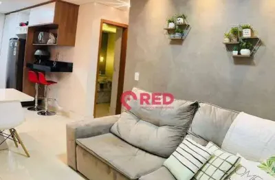 Apartamento com 2 dormitórios à venda, 52 m² por r$ 240.000,00 - caguaçu - sorocaba/sp