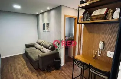 Apartamento com 2 dormitórios à venda, 43 m² por r$ 250.000,00 - condominio parque salem - sorocaba/sp