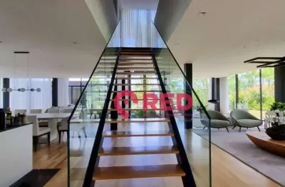 Sport house com 5 quartos à venda, 624 m² por r$ 22.000.000 - condomínio fazenda boa vista - porto feliz/sp