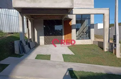 Casa com 3 dormitórios à venda, 122 m² por r$ 650.000,00 - condomínio horto villagio - sorocaba/sp