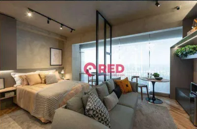Studio com 1 dormitório à venda, 31 m² por r$ 530.000,00 - vila pompeia - são paulo/sp