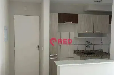Apartamento com 2 quartos à venda por r$ 210.000 - condomínio ilha de málaga - votorantim/sp