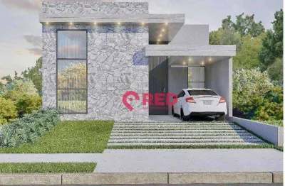 Casa com 3 dormitórios à venda, 110 m² por r$ 845.000,00 - condomínio terras de são francisco - sorocaba/sp