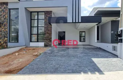 Casa com 3 dormitórios à venda, 127 m² por r$ 895.000,00 - condomínio terras de são francisco - sorocaba/sp