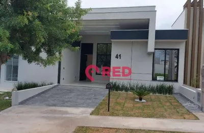 Casa com 3 dormitórios à venda, 107 m² por r$ 795.000,00 - condomínio terras de são francisco - sorocaba/sp