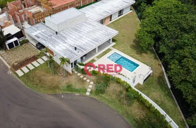 Casa fundo mata com 4 quartos à venda, 380 m² por r$ 4.100.000 - condomínio xapada parque ytu - itu/sp