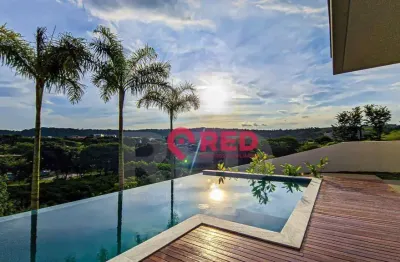 Casa com 5 dormitórios à venda, 600 m² por r$ 6.200.000,00 - condominio serra azul 2 - itupeva/sp